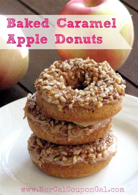 In The Kitchen With Mom Mondays Baked Caramel Apple Donut Recipe