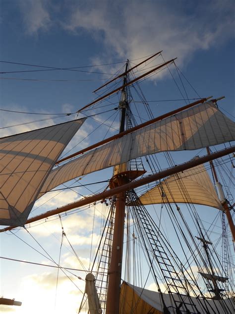 1800 Sailing Ship Masts Free Stock Photo Public Domain