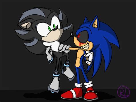 Dark Sonic Vs Sonic Exe