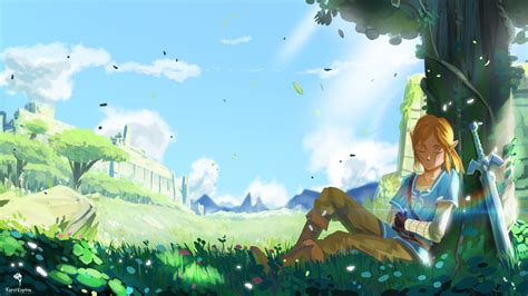 Video Game The Legend Of Zelda Breath Of The Wild Hd Wallpaper By Kuen