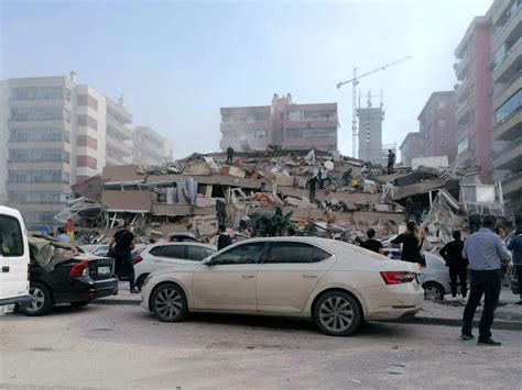 Strong Aegean Sea earthquake topples buildings in Turkey | Express & Star