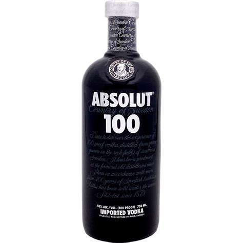 Absolut 100 Proof Black Vodka Gotoliquorstore