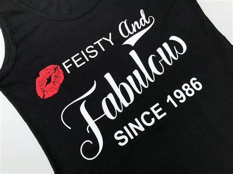 Fabulous since 1986, Brithday t-shirt, Fabulous since 1986 