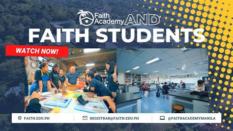 Faith Academy And Faith Students Youtube