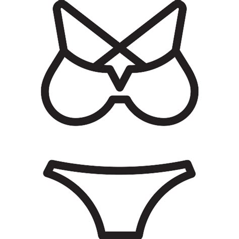 Bikini Pieces Vector Svg Icon Png Repo Free Png Icons