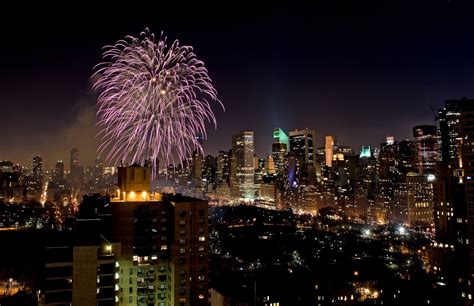 Fireworks Over The City