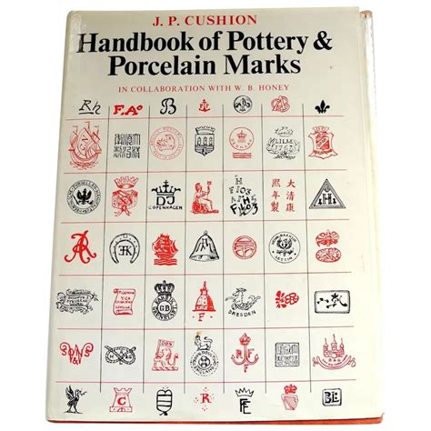 Handbook Of Pottery Porcelain Marks By J P Cushion In Collaboration Ruby Lane