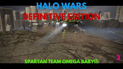 Halo Wars Noob Run Spartan Team Omega Baby Part 3 Youtube