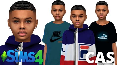 Sims 4 Child Boy Hair