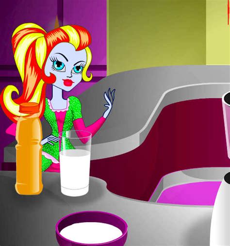 Aquí hay juegos de cocinar de todo: Juego para preparar un helado Monster High | La cocina de ...