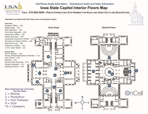 Iowa State Capitol Interior Floors Oncell Tour Map A Photo On Flickriver