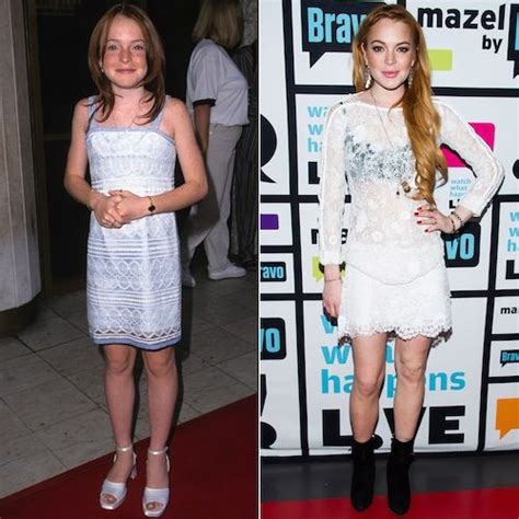 Lindsay Lohan Then Lindsay Lohan Got Her Big Break In The Parent