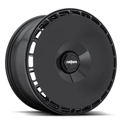 Rotiform Aerodisc Gloss Black Wheel Warehouse Black Wheels
