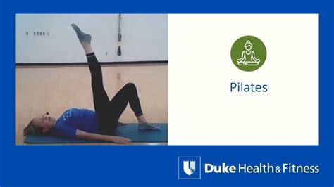 Pilates With Kara Duke Health And Fitness Center Youtube