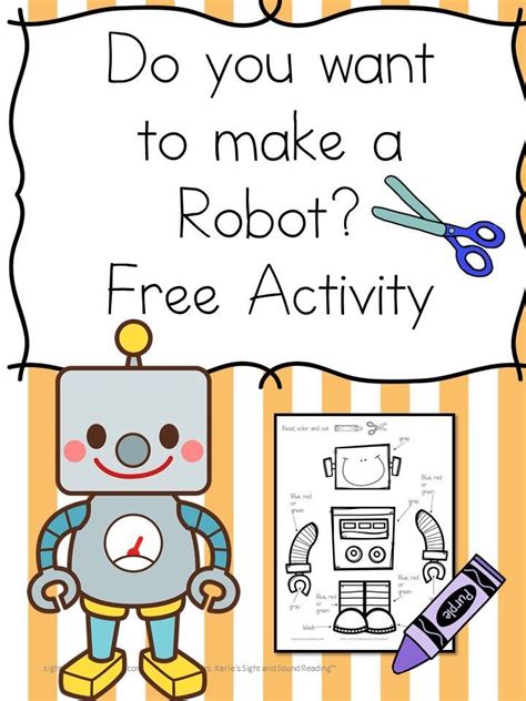 Do You Want To Make A Robot Letter R Activities Robots Preschool