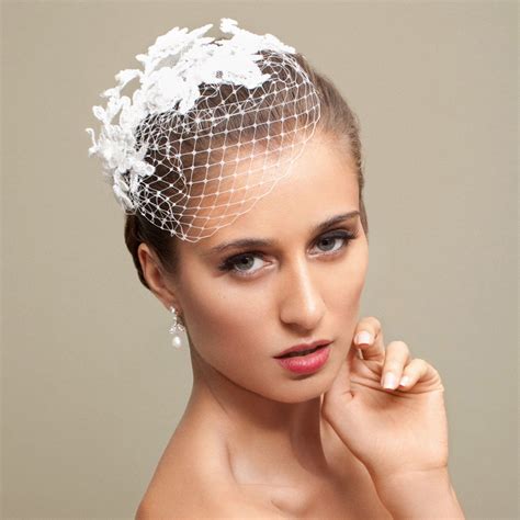 The Davis Bridal Headband Veil Is A Stunning Work Of