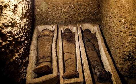 Egypt Unveils Ancient Burial Site Home To 50 Mummies Al Arabiya English