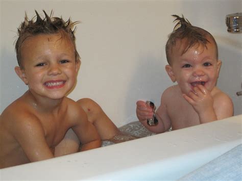 Bathtime Brothers Rockin Those Shampoo Mohawks Jr Jenn Berger