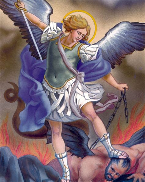 A evidência indica que o filho de deus era conhecido como miguel antes de vir à terra e é conhecido também por este nome após o seu retorno ao céu, onde ele agora está na forma do glorificado espírito filho de deus. CBS Vídeo e Som: São Miguel Arcanjo, defendei-nos