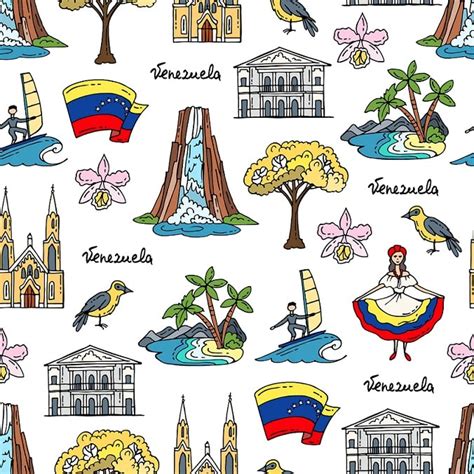 Dibujos Para Colorear De Los Simbolos Patrios De Venezuela Imagui