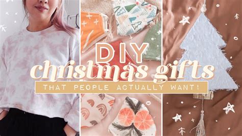 Diy Aesthetic Christmas Holiday Ts People Will Actually Want Easy