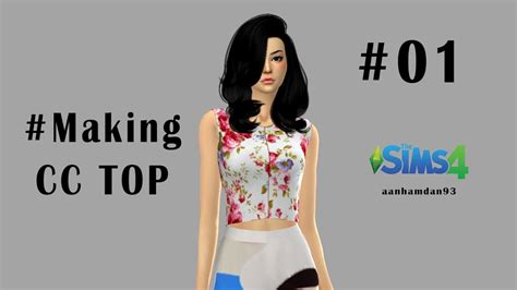 The Sims 4 1 Making Top Membuat Pola Di Marvelous Designer 9 Youtube