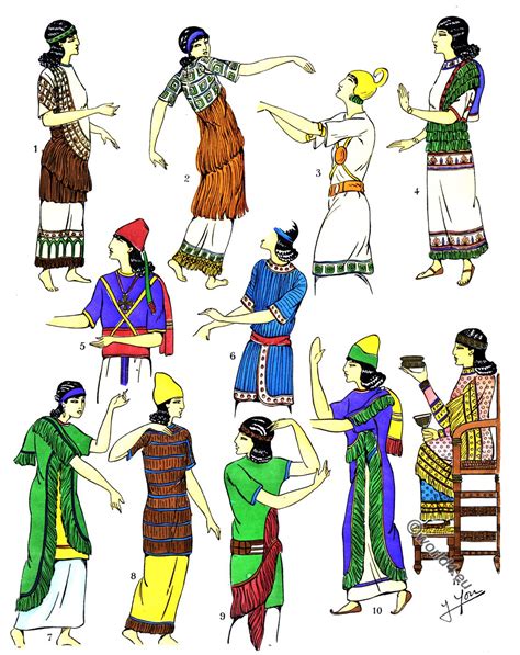 Assyrian Babylonian Costume History Mesopotamia Costume History