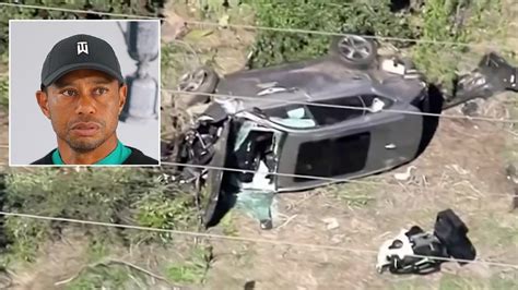 Tiger Woods Was Speeding At Up To Mph Before Horror Crash Police