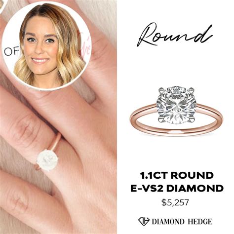 Lauren Conrad Diamond Engagement Ring Diamond Comparison Engagement