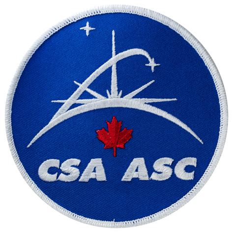 Shop Canadian Space Agency Patch Online From The Space Store