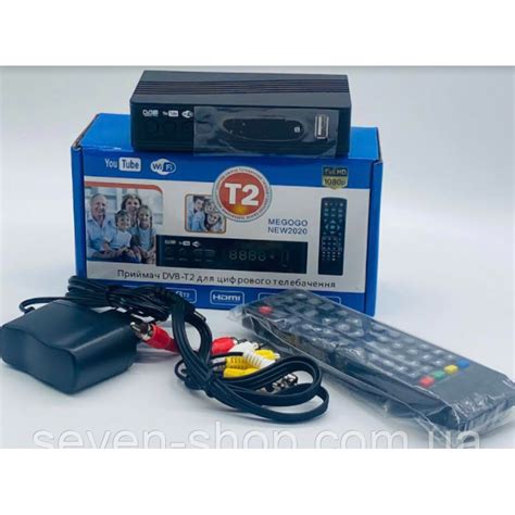 Тюнер Т2 Megogo 2022 T2 169 Mini T2 Dvb T2 5v 15a Пластик 40 Шт