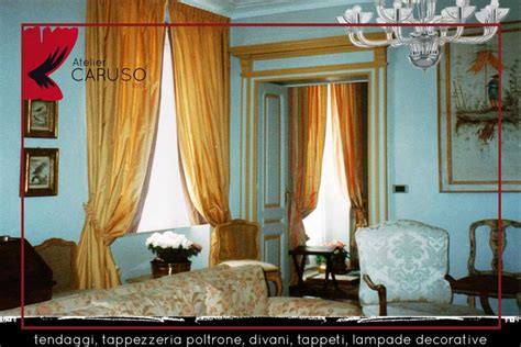 I tessuti e i tendaggi possono essere utilizzati per dare arredare con gusto la casa, qualsiasi sia lo stile che si. Tendaggi classici con mantovana - Atelier Tessuti ...
