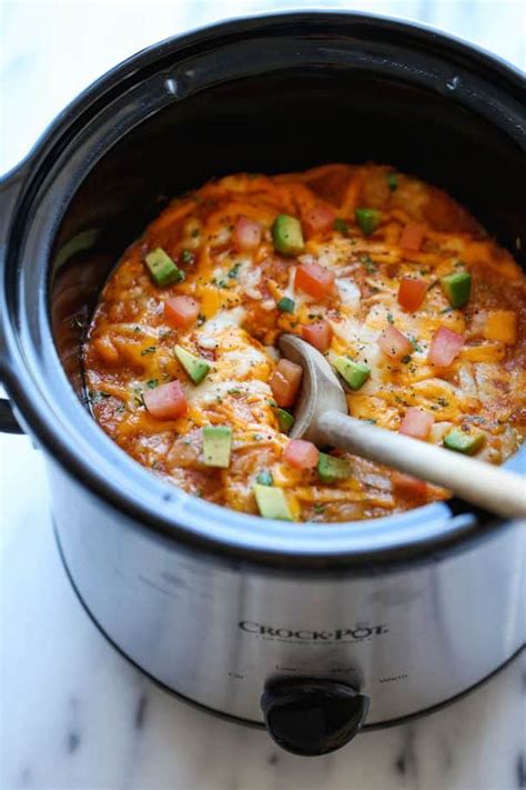 Beef enchiladas with an extra tasty, saucy filling, smothered with a homemade enchilada sauce. 25+ Ground Beef Crock Pot Recipes - The Recipe Rebel