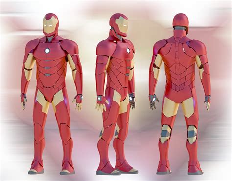 Invincible Iron Man 2015 Suit Pepakura Diy Etsy