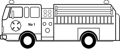 Fire truck free to use clip art fire truck clip art views: Firetruck clipart printable, Firetruck printable ...
