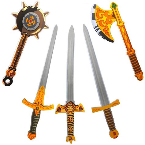 Buy Liberty Imports Gladiator Warrior Foam Sword And Weapons Extra