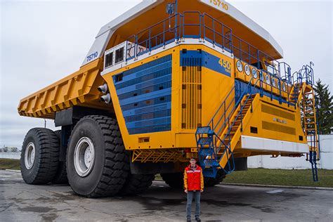 The Worlds Biggest Dump Truck Belaz 75710 Video