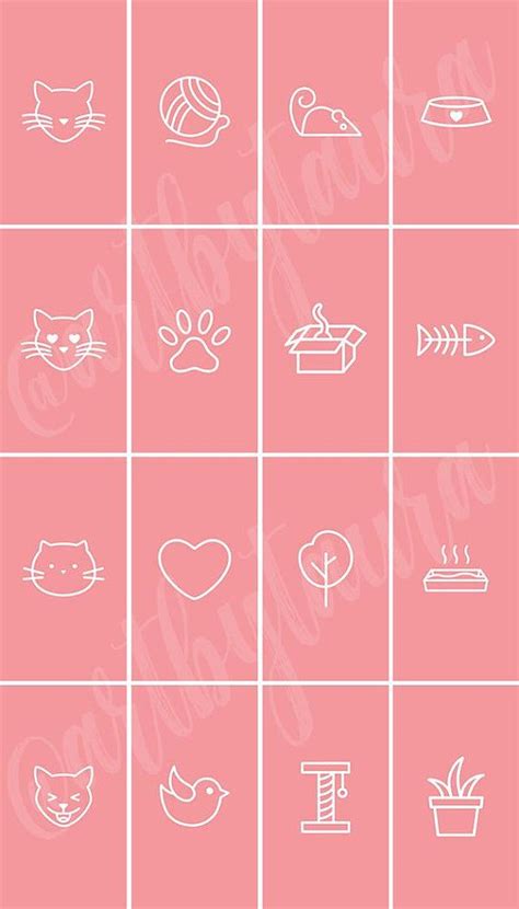 There are a number of different ways to create a branded highlight reel cover right in instagram stories. Instagram Highlight Covers | Cat Lovers Edition | Cat ...