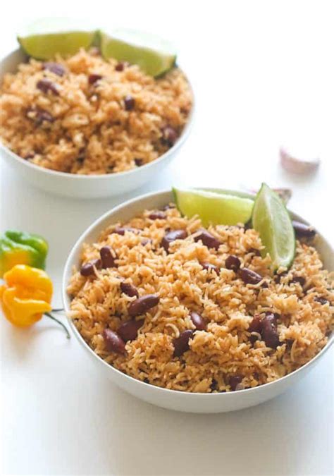 Caribbean Rice And Beans Immaculate Bites