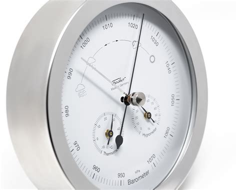 Fischer Barometer 1602 01 Weather Station Made In Germany