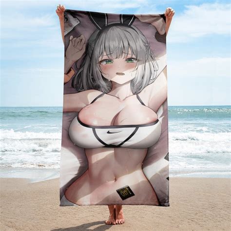 Towel Ecchi Anime Sexy Girl Ecchi Anime Girl Sexy Anime Girl Etsy