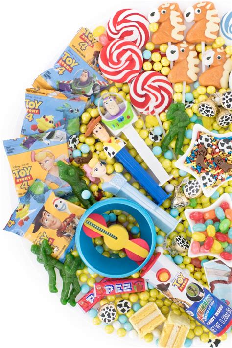 Toy Story Candy Board For Parties Cutefetti