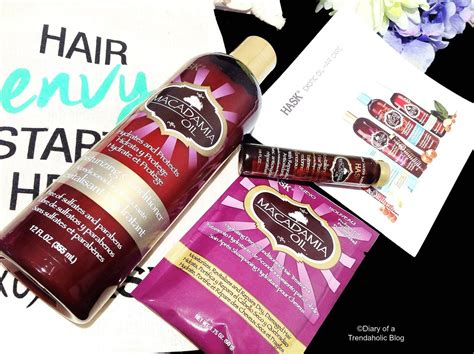 Hair chemist hair mask curly with argan oil. Hask Essentials Collection Review and Macadamia Oil ...