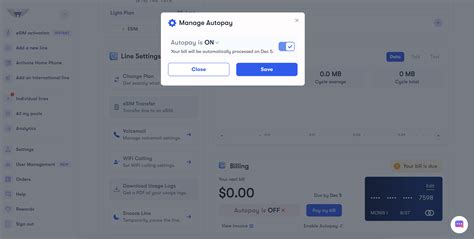 Easily set up Autopay for your phone bill