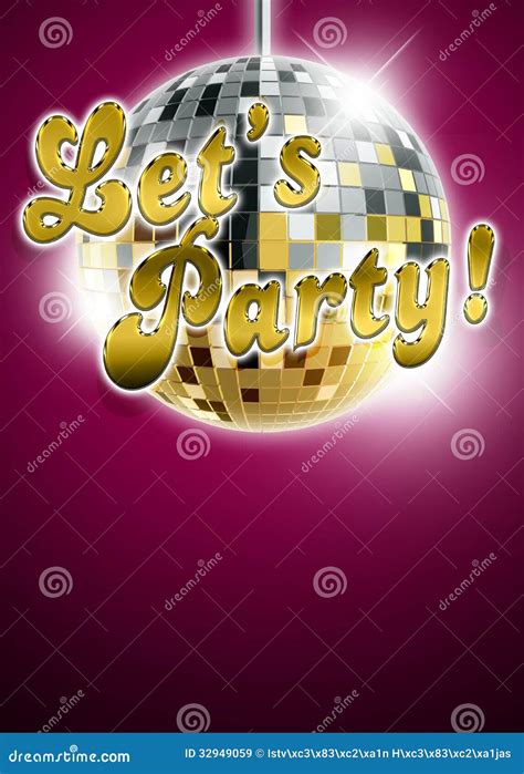 Let S Party Background Stock Illustration Illustration Of Clubbing