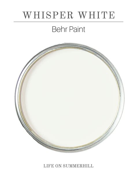 Best Behr White Paint Colors In White Paint Colors Paint Colors