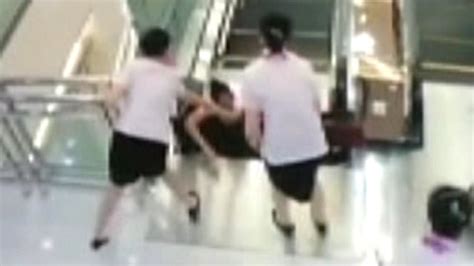 Woman Saves Son Before Dying In Tragic Escalator Accident Fox News Video