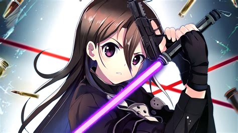 Desktop Wallpaper Sword Art Online Girl With Sword Anime Hd Image Picture Background Rvkly