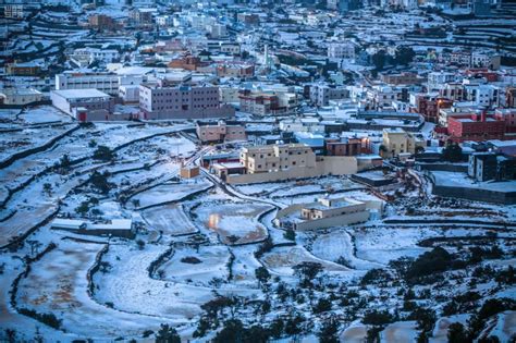 The desert country of saudi arabia is a unique one. April snowstorm covers parts of Saudi Arabia in white