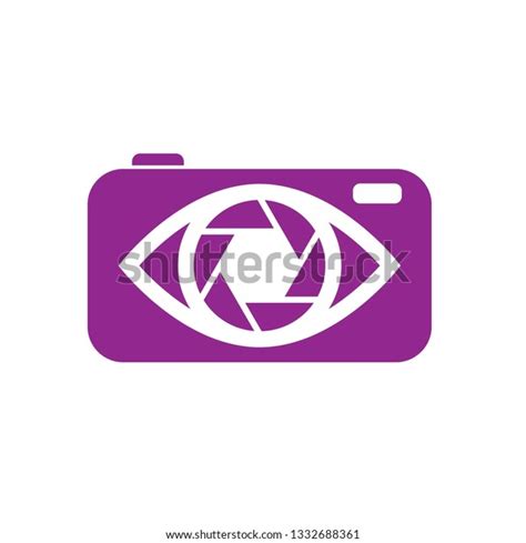 Camera Logo Design Vector Color Stock Vector Royalty Free 1332688361